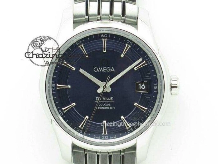 0315 De Ville Hour Vision 41mm SS VSF 1:1 Best Edition White Dial on SS Bracelet A8500 Super Clone Casual 7946